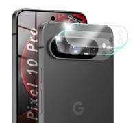 NALIA 2x Protector Cámara Cristal Templado para Google Pixel 10 Pro - Lente 9H & Case-Friendly - FOCUS.X2 MAX (HD Vidrio Transparente) - Marca Alemana