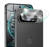 NALIA 2x Protector Cámara Cristal Templado para Google Pixel 10 Pro XL - Lente 9H & Case-Friendly - FOCUS.X2 MAX (HD Vidrio Transparente) - Marca Alemana