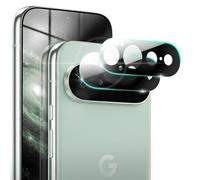 NALIA 2x Protector Cámara Cristal Templado para Google Pixel 11 Pro XL | Dureza 9H contra arañazos, Sin velo gris con flash, Compatible con la mayoría de fundas