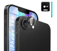 NALIA Anillos Protector Cámara Vidrio para iPhone 16e / 17e, Transparente