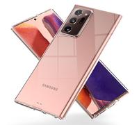 NALIA Claro Carcasa Compatible con Samsung Galaxy Note 20 Ultra Funda, Transparente Cover Rigida Anti-Arañazos & Silicona Bumper, Cristal Translucido Case Delgado Telefono Móvil Proteccion Resistente