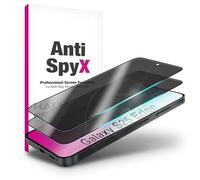 NALIA Cristal Templado Anti-Espía para Samsung Galaxy S25 Edge - Protector de Pantalla Privacidad - ANTISPYX (Full-Cover Case Friendly) - Marca Alemana