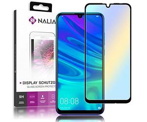 NALIA Cristal Templado compatible con Huawei P smart 2019, 9H HD Claro Vidrio Blindado Película Protectora Film Telefono LCD Full Screen-Protector de Pantalla Smart-Phone Tempered-Glass - Transparente