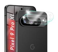 NALIA Focus.X2 MAX compatible con Google Pixel 9 Pro XL Cristal Templado (2x Protector de Cámara), Transparente y Resistente a Arañazos, Cobertura Completa del Objetivo Trasera, Vidrio Blindado 9H