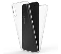 NALIA Funda 360° para Huawei P20 Pro - Protección Integral - 360GUARD (Carcasa Completa) - Marca Alemana, Color:Transparente