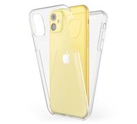 NALIA Funda 360° para iPhone 11 - Protección Integral - 360GUARD (Carcasa Completa) - Marca Alemana, Color:Transparente