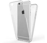 NALIA Funda 360° para iPhone 6 / 6s - Protección Integral - 360GUARD (Carcasa Completa) - Marca Alemana, Color:Negro