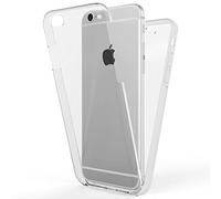 NALIA Funda 360° para iPhone 6 Plus / 6s Plus - Protección Integral - 360GUARD (Carcasa Completa) - Marca Alemana, Color:Transparente