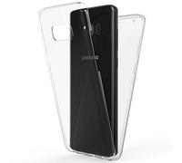 NALIA Funda 360° para Samsung Galaxy S8 Plus - Protección Integral - 360GUARD (Carcasa Completa) - Marca Alemana, Color:Transparente