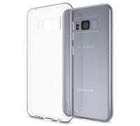 NALIA Funda Carcasa Compatible con Samsung Galaxy S8, Protectora Movil Silicona Ultra-Fina Gel Cubierta Estuche, Goma Bumper Phone Cover Cobertura Delgado Claro Case Cristal Clear - Transparente