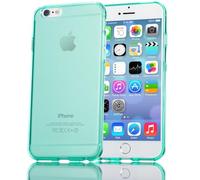 NALIA Funda Compatible con iPhone 6 Plus 6S Plus, Ultra-Fina Protectora Movil Carcasa Transparente Silicona Gel Bumper Estuche, Goma Cubierta Delgado Clear Phone Cover Flexible Case - Turquesa