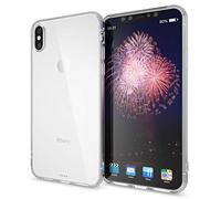 NALIA Funda Compatible con iPhone XS MAX, Ultra-Fina Protectora Movil Carcasa Transparente Silicona Gel Bumper Estuche Goma Cubierta Delgado Clear Smart-Phone Cover Flexible Case, Color:Transparente