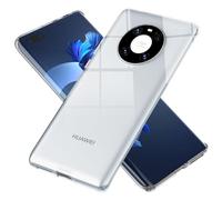NALIA Funda para Huawei Mate 40 Pro - Dorso Rígido & Borde Silicona - Ignite (Carcasa Transparente Antigolpes & Esquinas Reforzadas) - Marca Alemana