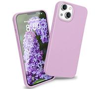 NALIA Funda para iPhone 14 - Carcasa Paja de Trigo (Base Vegetal) - BIOVERA - Mate & Antigolpes - Marca Alemana, Color:Morado