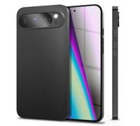 NALIA Funda Rígida Fina para Google Pixel 9 Pro - Mate & 0.3mm Ultra Delgada - Phantom (Carcasa Extrafina & Protección Cámara Completa) - Marca Alemana, Color:Negro Opaco