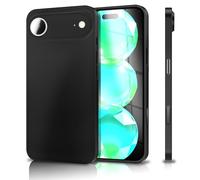 NALIA Funda Rígida Fina para iPhone 17 Air - Mate & 0.3mm Ultra Delgada - Phantom (Carcasa Extrafina & Protección Cámara Completa) - Marca Alemana, Color:Negro Opaco