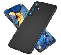 NALIA Funda Rígida Fina para Samsung Galaxy S24 Plus - Mate & 0.3mm Ultra Delgada - Phantom (Carcasa Extrafina & Protección Cámara Completa) - Marca Alemana, Color:Negro Opaco