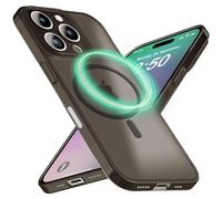 NALIA Funda Rígida Ultra-Delgada para iPhone 16 Pro MAX - Compatible MagSafe & 0.3mm - THINIX (Carcasa Mate Semitransparente) - Marca Alemana, Color:Taupe