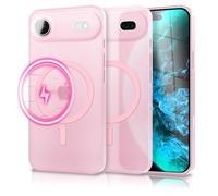 NALIA Funda Rígida Ultra-Delgada para iPhone 17 Air - Compatible MagSafe & 0.3mm - THINIX (Carcasa Mate Semitransparente) - Marca Alemana, Color:Rosa