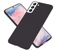 NALIA Funda Rígida Ultra Delgada para Samsung Galaxy S22 - Anti-Huellas & 0.5mm Fina - PUREFIT (Mate & Ligera) - Marca Alemana, Color:Negro