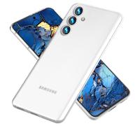 NALIA Funda Rígida Ultra Delgada para Samsung Galaxy S24 Plus - Mate-Transparente & 0.3mm Fina - Phantom (Carcasa Ultrafina & Protección Total de Cámara) - Marca Alemana, Color:Blanco Transparente