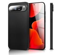 NALIA Funda Silicona para Google Pixel 10 Pro - Ultra-Delgada & Mate - Strider (Carcasa Suave Negra) - Marca Alemana