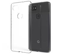 NALIA Funda Silicona para Google Pixel 2 XL - Anti-Amarilleo & Antideslizante - Airflex (Transparente & TPU Antichoque) - Marca Alemana