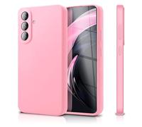 NALIA Funda Silicona para Samsung Galaxy A57 - Protección Cámara & Forro - Phoenix (Carcasa Soft-Touch) - Marca Alemana, Color:Rosa Sedoso