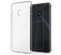 NALIA Funda Silicona Transparente para ASUS Zenfone 5 / 5z - Anti-Amarillo & Antideslizante - Airflex (Carcasa Cristalina, Fina & Antichoque) - Marca Alemana