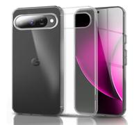 NALIA Funda Silicona Transparente para Google Pixel 10 - Anti-Amarillo & Antideslizante - Airflex (Carcasa Cristalina, Fina & Antichoque) - Marca Alemana