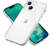 NALIA Funda Silicona Transparente para iPhone 14 - Anti-Amarillo & Antideslizante - Glaze (Carcasa Cristalina, Fina & Antichoque) - Marca Alemana
