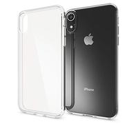 NALIA Funda Silicona Transparente para iPhone XR - Anti-Amarillo & Antideslizante - Glaze (Carcasa Cristalina, Fina & Antichoque) - Marca Alemana