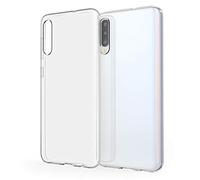 NALIA Funda Silicona Transparente para Samsung Galaxy A50 - Anti-Amarillo & Antideslizante - Glaze (Carcasa Cristalina, Fina & Antichoque) - Marca Alemana