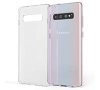 NALIA Funda Silicona Transparente para Samsung Galaxy S10 - Anti-Amarillo & Antideslizante - Glaze (Carcasa Cristalina, Fina & Antichoque) - Marca Alemana