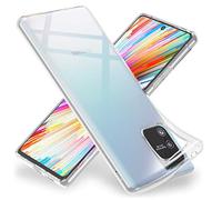 NALIA Funda Silicona Transparente para Samsung Galaxy S10 Lite - Anti-Amarillo & Antideslizante - Glaze (Carcasa Cristalina, Fina & Antichoque) - Marca Alemana