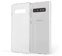 NALIA Funda Silicona Transparente para Samsung Galaxy S10 Plus - Anti-Amarillo & Antideslizante - Glaze (Carcasa Cristalina, Fina & Antichoque) - Marca Alemana