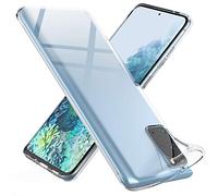 NALIA Funda Silicona Transparente para Samsung Galaxy S20 Plus - Anti-Amarillo & Antideslizante - Glaze (Carcasa Cristalina, Fina & Antichoque) - Marca Alemana