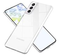 NALIA Funda Silicona Transparente para Samsung Galaxy S22 - Anti-Amarillo & Antideslizante - Glaze (Carcasa Cristalina, Fina & Antichoque) - Marca Alemana