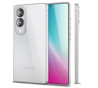 NALIA Funda Silicona Transparente para Samsung Galaxy S25 Edge - Anti-Amarillo & Antideslizante - Glaze (Carcasa Cristalina, Fina & Antichoque) - Marca Alemana