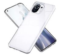 NALIA Funda Silicona Transparente para Xiaomi Mi 11 - Anti-Amarillo & Antideslizante - Airflex (Carcasa Cristalina, Fina & Antichoque) - Marca Alemana