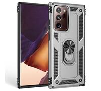 NALIA Ring Case para Samsung Galaxy Note 20 Ultra Funda - Carcasa, Plata