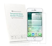 NALIA Screen Protector compatible con iPhone 8 Plus / 7 Plus Cristal Templado, 9H Vidrio Protector de Pantalla (Case-Friendly), LCD Display Cobertura Blindado Proteccion Tempered Glass - Transparente