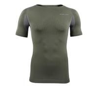 Nalini Combat - Camiseta Interior técnica para Hombre, de compresión térmica, Manga Corta, Color Verde
