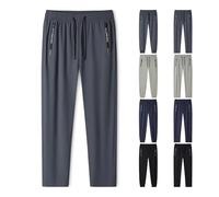 Nallywear Stretch Pants, Nallywear Stretchs Active Pants for Women, Women's Ultra Soft Stretch Drape Casual Pant (Gray Straight Leg,XL)