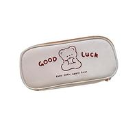 NALsa Bolsas de lápices con Estampado de Oso, Estuches de lápices Simples Bonitos de Dibujos Animados, Material Escolar para Estudiantes, papelería, Caja de lápices, Regalos para niños