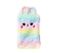 NALsa Caja de l£Pices Rosa de Conejo Kawaii, Caja de l£Pices de Felpa, Bonita Caja de l£Pices de Gran Capacidad para la Escuela, papeler■a, Suministros Escolares