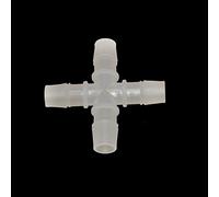 NALsa Conectores Cruzados de Manguera, Divisor de Agua de 4 vías con púas, Acoplamiento de tubería de Agua, Accesorios de tubería de riego, 20 Piezas