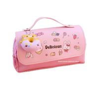 NALsa Estuche de lápices 3D Kawaii Estuche de lápices de 3 Capas Lindo Oso Caja de Almacenamiento Hermosa Útiles Escolares Papelería