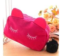 NALsa Estuche de lápices con diseño de Gato Bonito, Material Escolar Kawaii, Caja de lápices de Lona para niñas, Bolsa de lápices, Estuche de lápices Kawaii, Regalo de papelería
