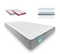 Nalui - Colchón Viscoelástico 180x200cm Gredos con Altura ±15cm. Tejido Strech y Tejido 3D Transpirable | Especial para Cama Nido | Firmeza Medio-Alta | Adaptable | Hecho en España,Gris